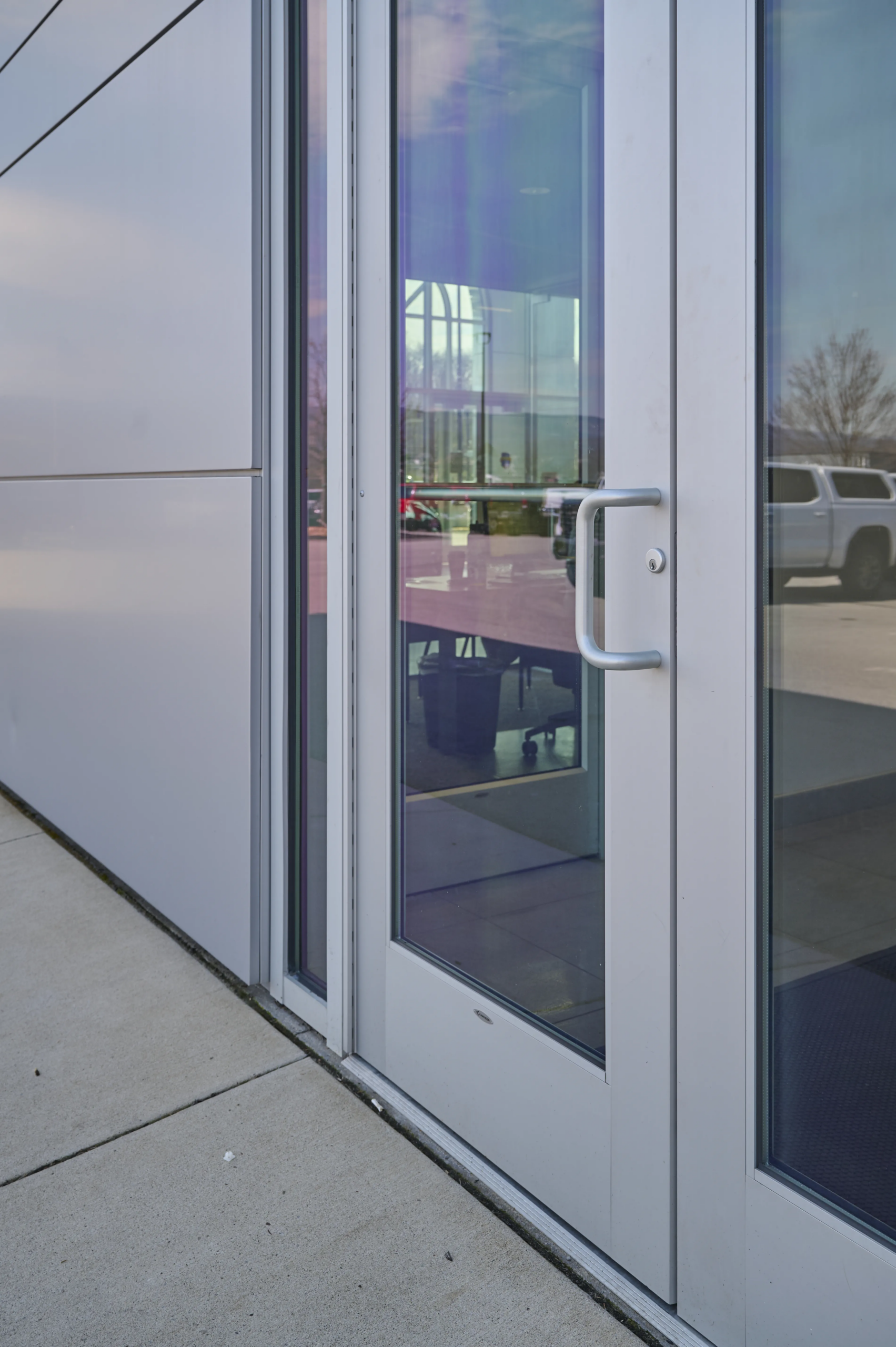 Door detail at C Harper project