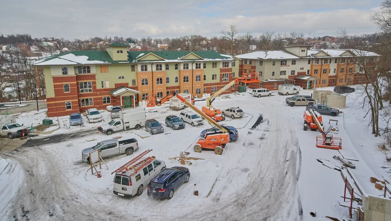 Oak Hill Apartments Pittsburgh Exterior Detail