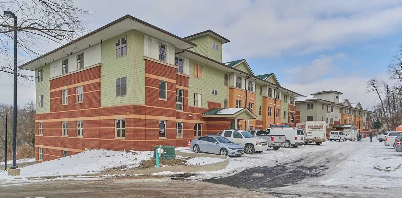 Oak Hill Apartments Pittsburgh Exterior Detail Oak Hill Apartments Pittsburgh Exterior Detail