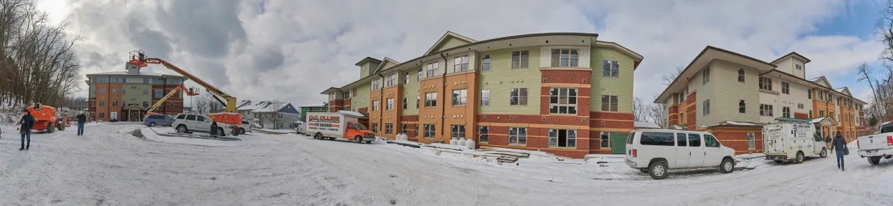 Oak Hill Apartments Pittsburgh Exterior Detail Oak Hill Apartments Pittsburgh Exterior Detail