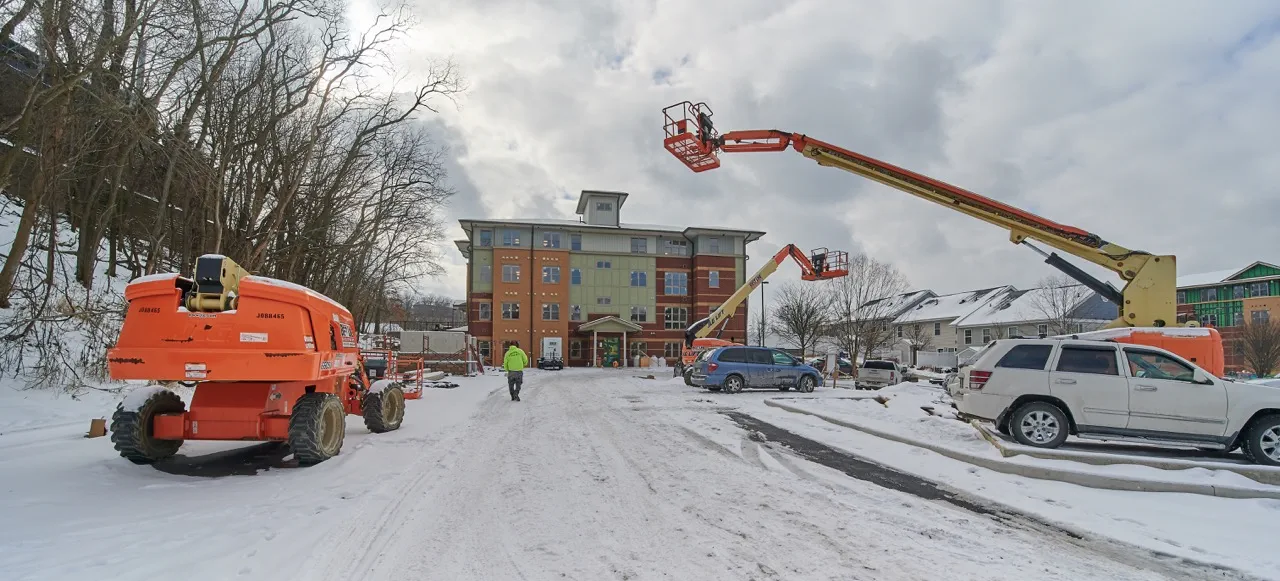 Oak Hill Apartments Pittsburgh Exterior Detail Oak Hill Apartments Pittsburgh Exterior Detail