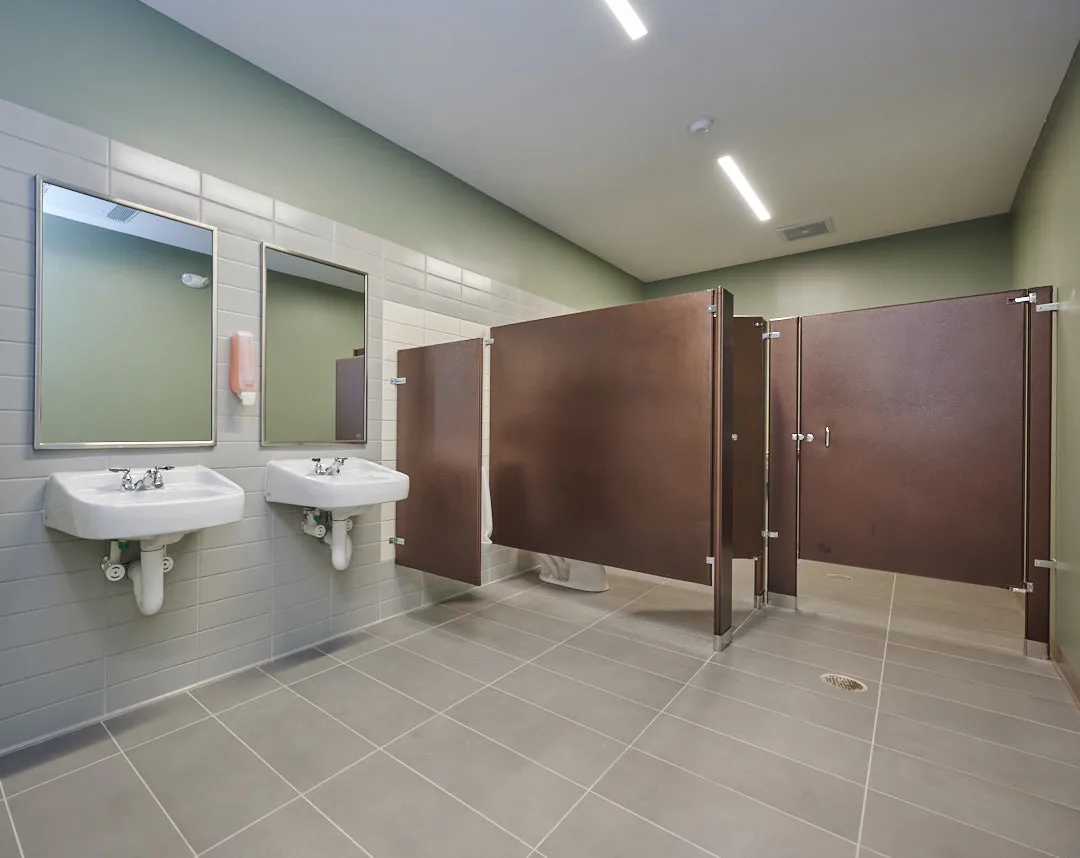 Workforce Development Center Bathroom Detail