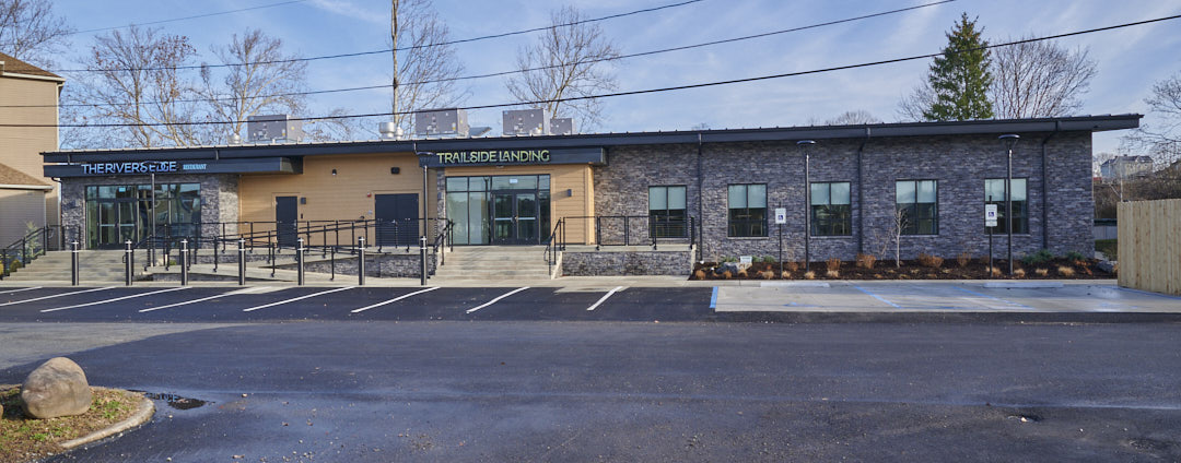Trailside Landing Event Center Exterior Detail
