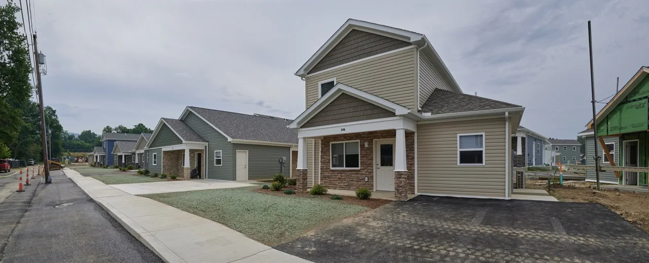 Exterior Detail at Campbell Estates