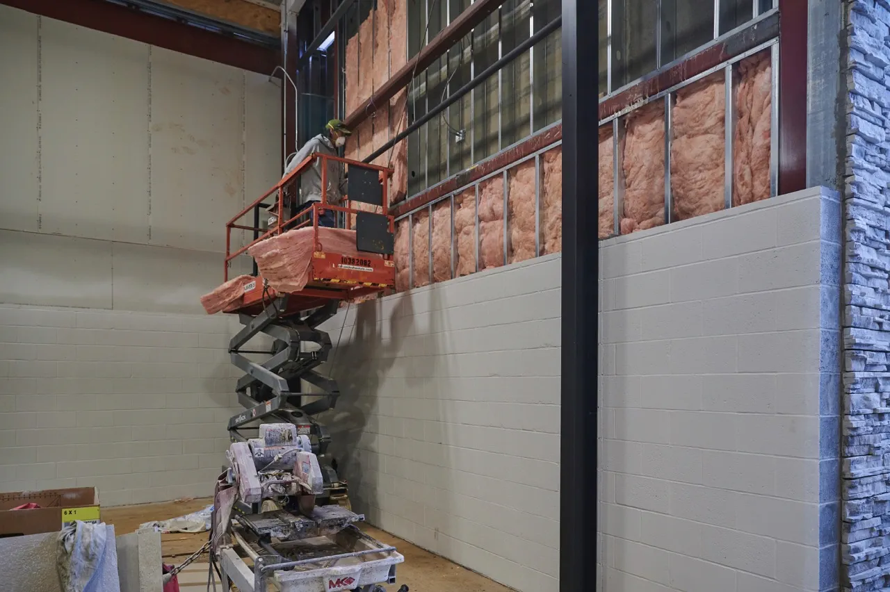 In Progress Interior Detail