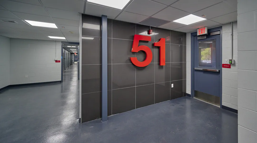 Interior Detail of Bridgeport Fire Department