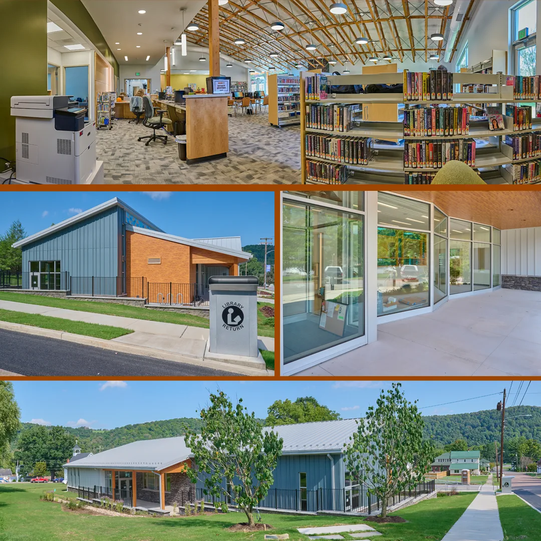 Ruth Enlow Public Library by Fairchance Construction22