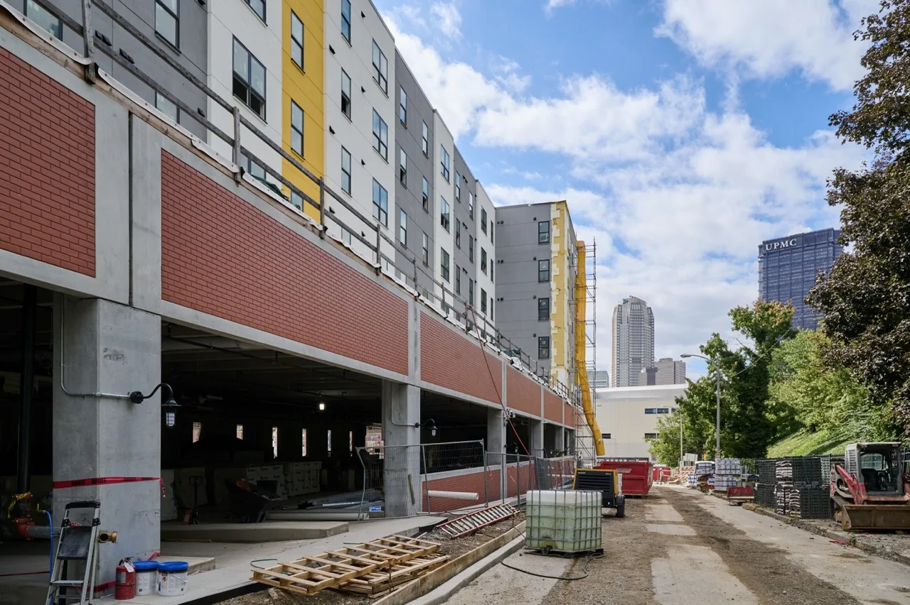 City’s Edge Exterior Detail