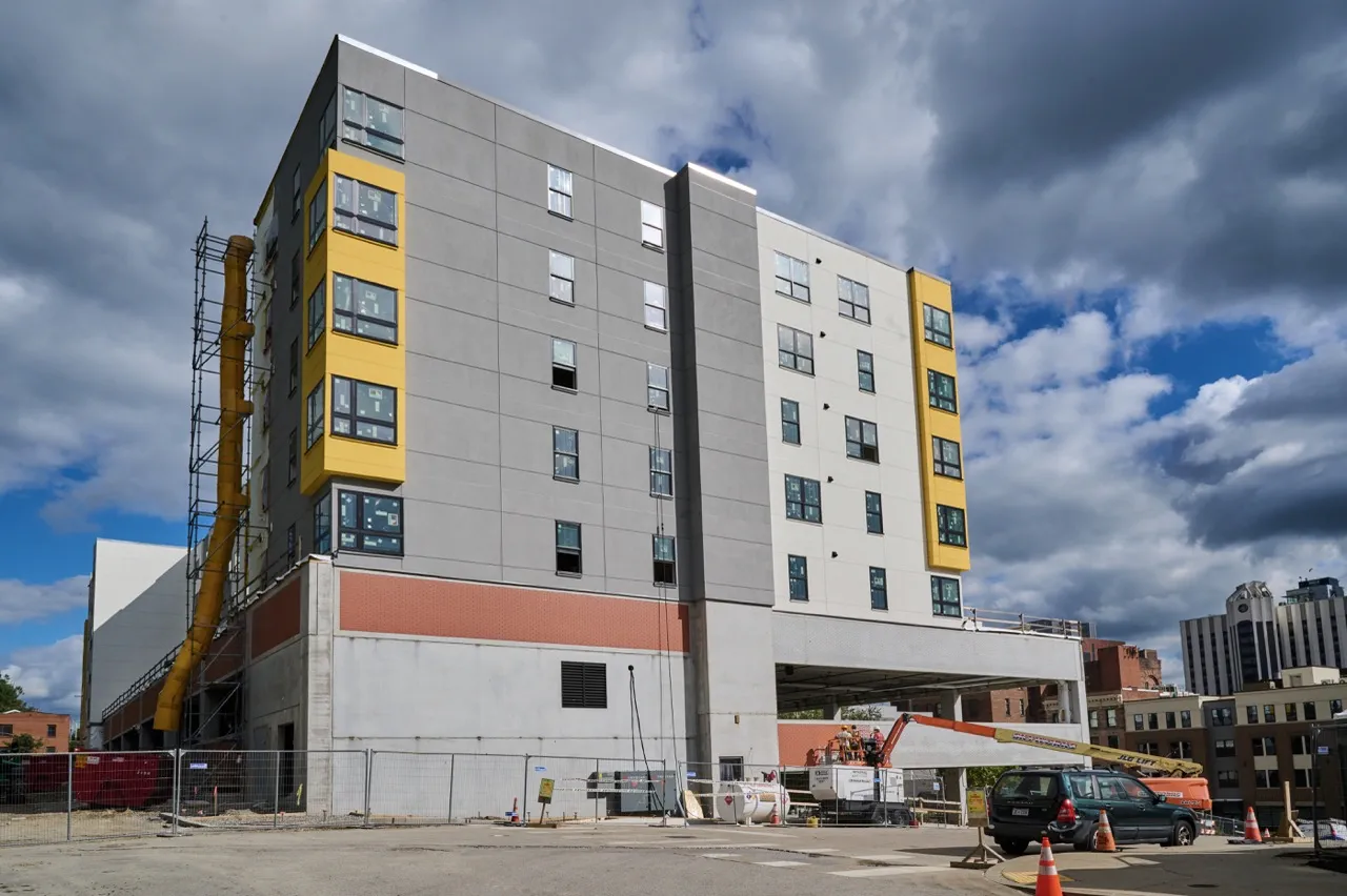 City’s Edge Exterior Detail